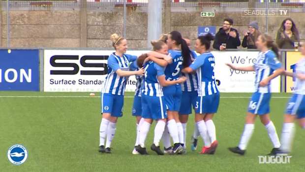 Peplow and Nilden give Brighton Women the win over Spurs
